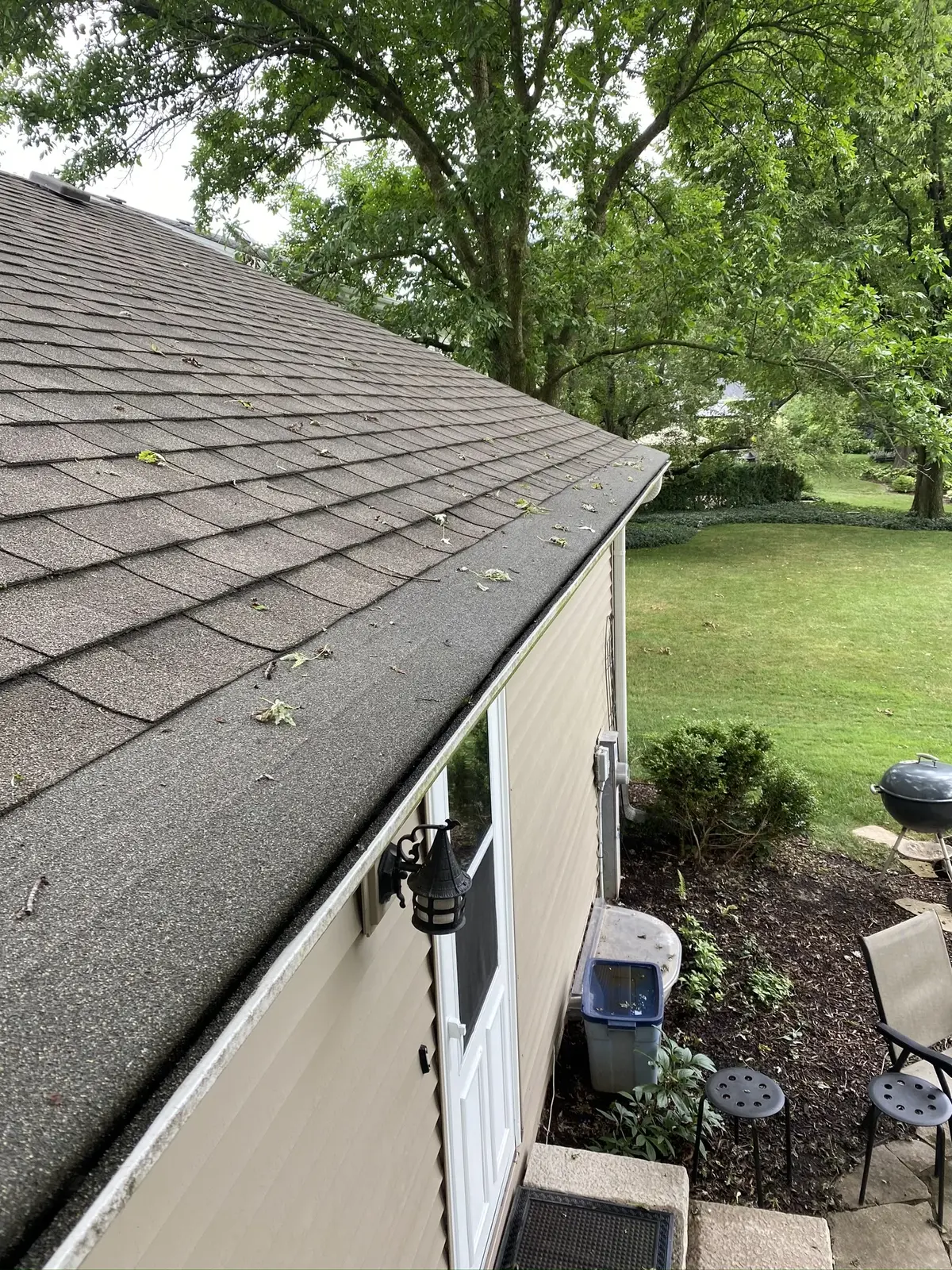 Turtle Shell gutter installation in Naperville