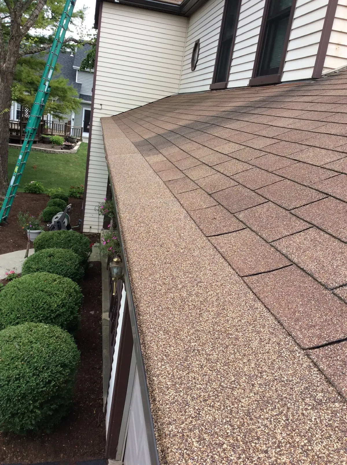 Turtle Shell gutter installation in Naperville