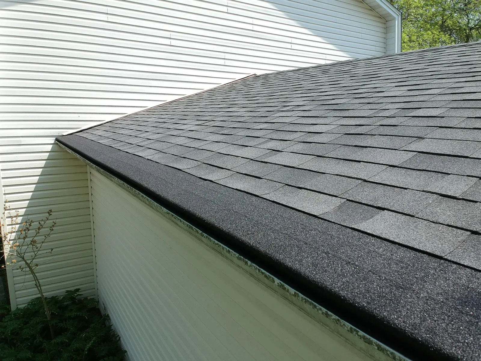 Turtle Shell gutter installation in Naperville